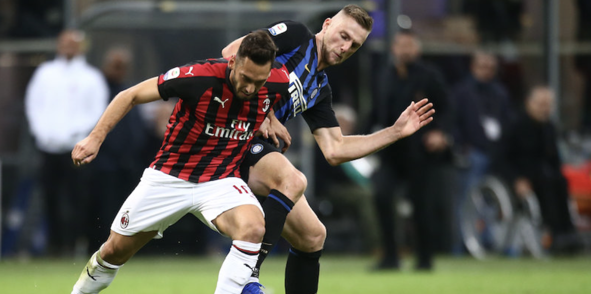 Football player Milan Skriniar